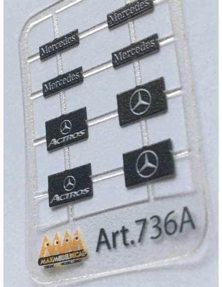 Short Mudflaps Mercedes - 3D - M736A