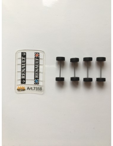 Long Mudflaps Renault - 3D - M735B