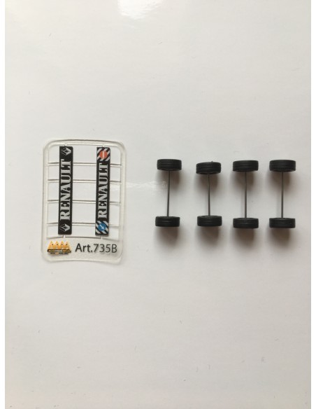 Long Mudflaps Renault - 3D - M735B