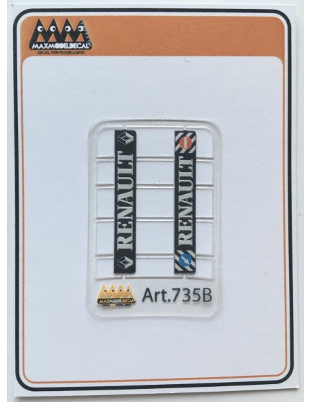 Long Mudflaps Renault - 3D - M735B