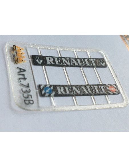 Long Mudflaps Renault - 3D - M735B