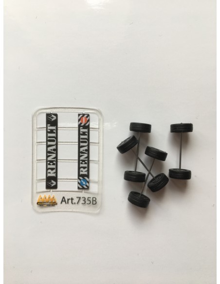 Long Mudflaps Renault - 3D - M735B