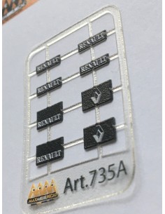 Short Mudflaps Renault - 3D - M735A 2