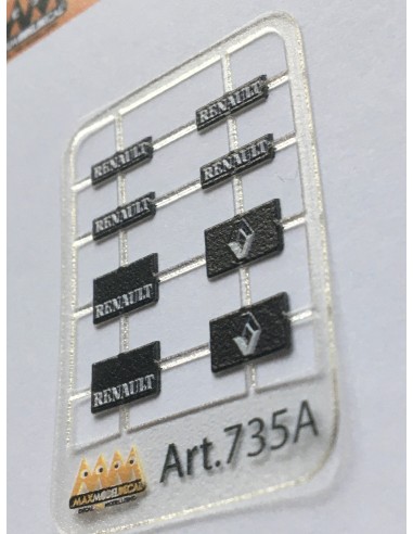 Short Mudflaps Renault - 3D - M735A