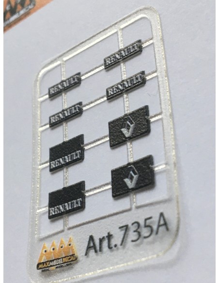 Short Mudflaps Renault - 3D - M735A