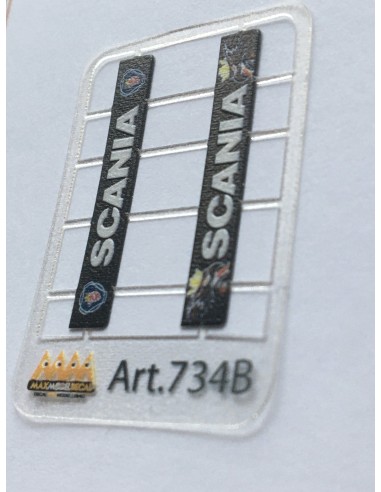 Long Mudflaps SCANIA - 3D - M734B