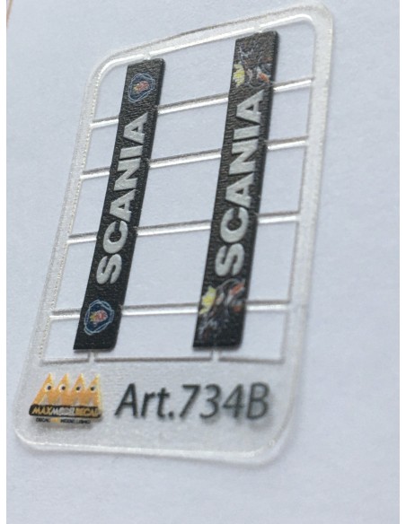 Long Mudflaps SCANIA - 3D - M734B