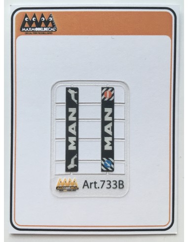 Long Mudflaps MAN - 3D - M733B