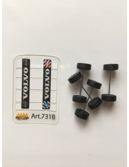 Long Mudflaps Volvo - 3D - M731B