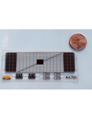 Volvo F10-F12 front grid - 3D - M705