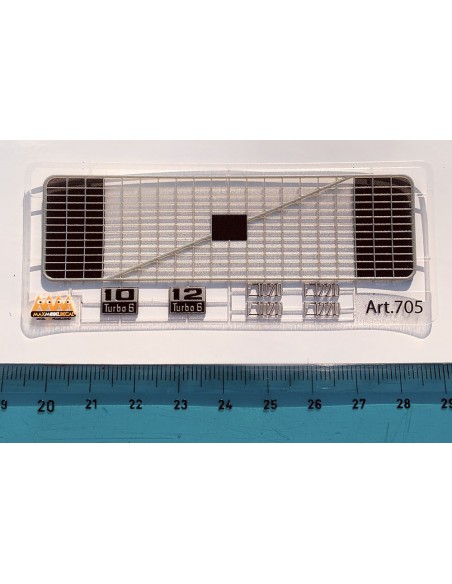 Volvo F10-F12 front grid - 3D - M705 Volvo F10-F12 front grid - 3D - M705