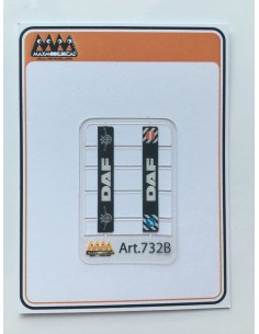 Paraschizzi lunghi DAF - 3D - M732B