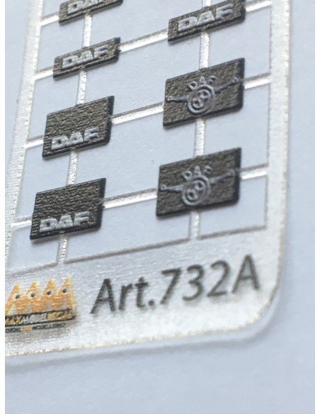 Paraschizzi piccoli DAF 1:87 - 3D - M732A particolare