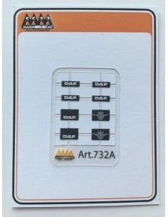 Paraschizzi corti DAF - 3D - M732A