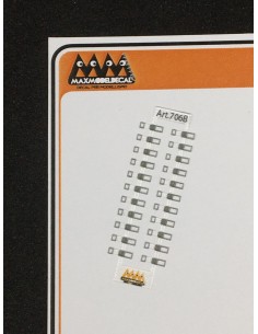 Hooks for truck tarpaulins kit 2 - 3D - M706B