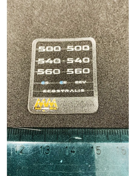 Iveco Stralis potenze - 3D - M704A frontale