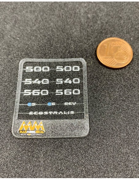 Iveco Stralis potenze - 3D - M704A grandezza Iveco Stralis potenze - 3D - M704A grandezza