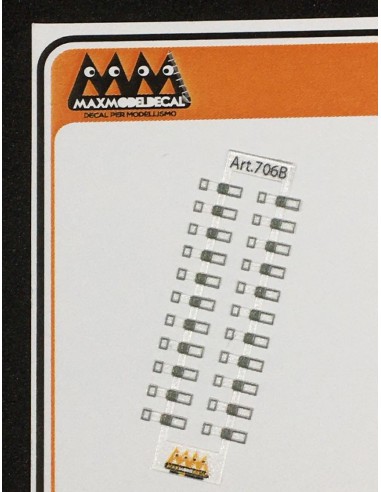 Ganci teloni camion kit 1 - 3D - M706A