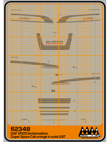 DAF XF-105 Super Space Cab Limited Edition - M62348