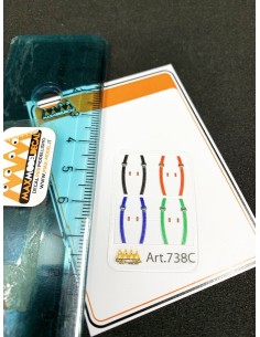 Seat Belts Truck multicolor - 3D - M738C 2