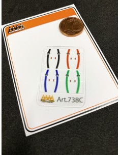 Cinture Sicurezza Camion multicolor 1:87 - 3D - M738C