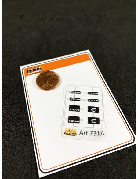 Paraschizzi piccoli Volvo - 3D - M731A