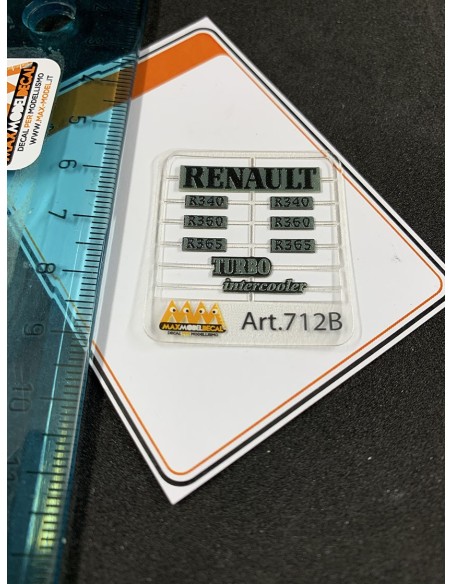 Renault serie R 340 -360 -365 - 3D - M712B - size