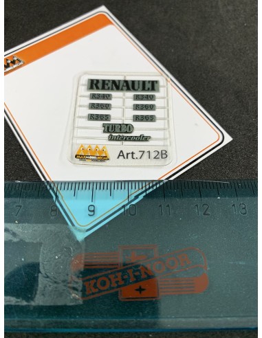 Renault serie R 340 -360 -365 - 3D - M712B -  size 2