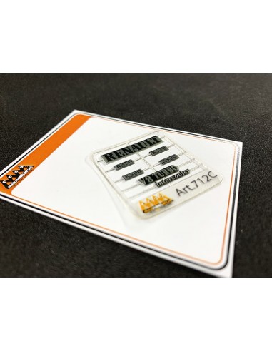 Renault serie R 370 - 390 - 1:24 - 3D - M712C - detail