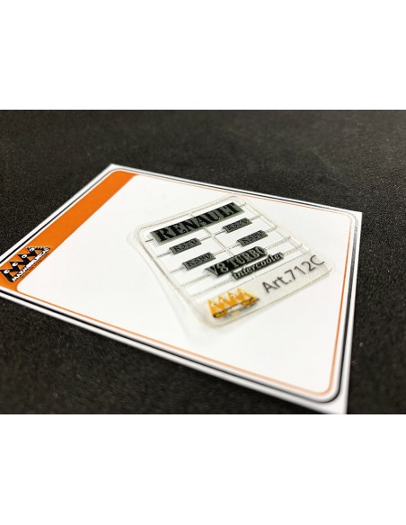 Renault serie R 370 - 390 - 1:24 - 3D - M712C - detail