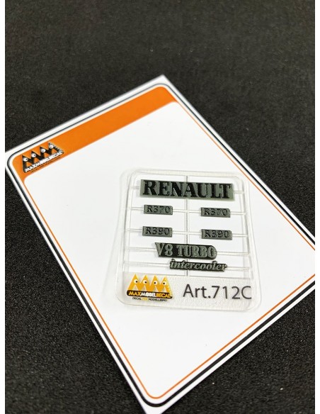 Renault serie R 370 - 390 - 1:24 - 3D - M712C - detail 2
