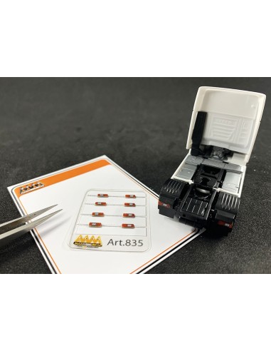 Fari posteriori Iveco Stralis HI-WAY - 3D - M835