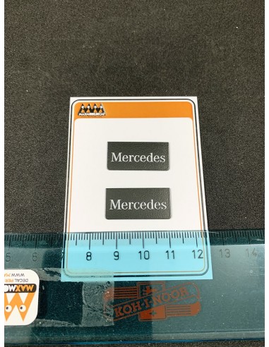 Paraschizzi Mercedes piccoli - 3D - M746A