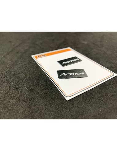 Small Actros Mudflaps - 3D - M746B