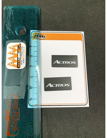 Small Actros Mudflaps - 3D - M746B Small Actros Mudflaps - 3D - M746B