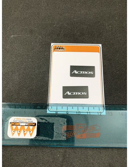 Small Actros Mudflaps - 3D - M746B Small Actros Mudflaps - 3D - M746B