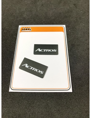 Small Actros Mudflaps - 3D - M746B