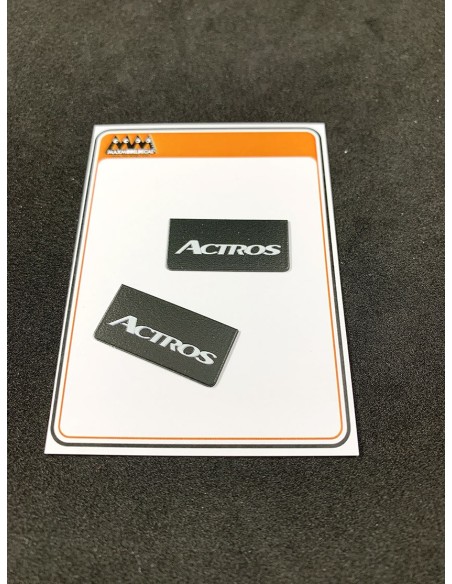 Small Actros Mudflaps - 3D - M746B Small Actros Mudflaps - 3D - M746B