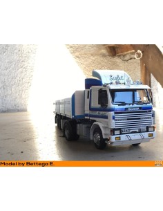 Scania R-T 142 M-H-E blue - Scania 2a - M67415 model by E.Bettega
