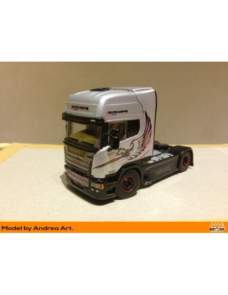 Scania Silver Griffin - M64380 model by Andrea Art Scania Silver Griffin - M64380 model by Andrea Art