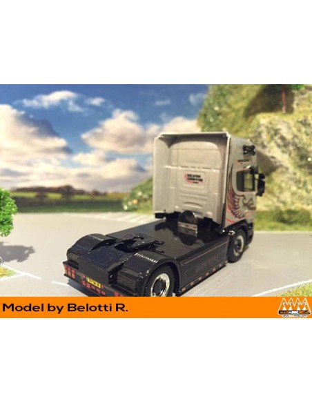 Scania R Silver Griffin - M62380 rear model Scania R Silver Griffin - M62380 rear model