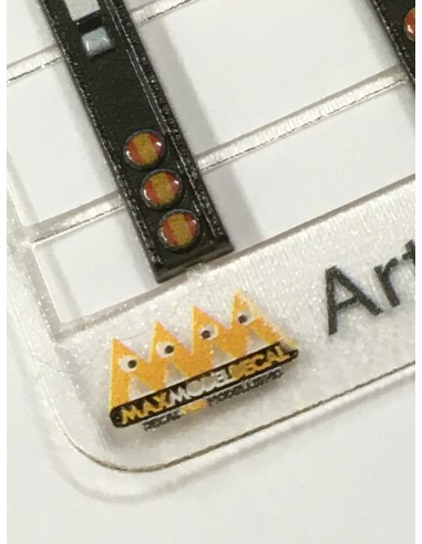 Rear round lights bar - 1:87 -  3D - 743A