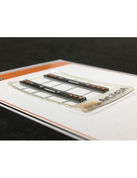 Rear round lights bar - 1:87 -  3D - 743A