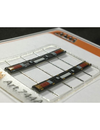 Rear square lights kit 1:87 - 3D - 744A details