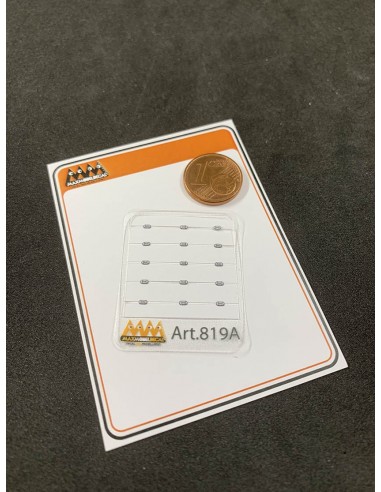 White oval LED lights - 3D - 819A