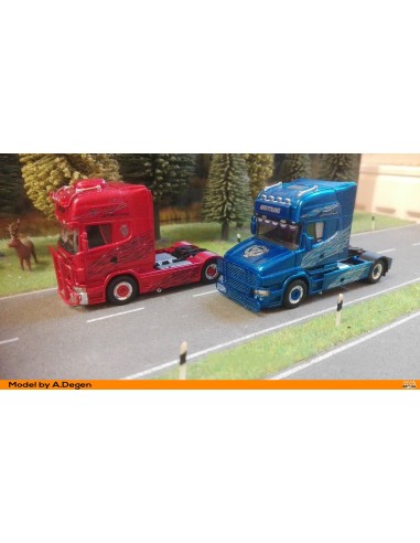 Scania R Red Amber - M62312R model by A.Degen