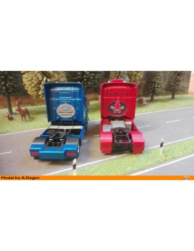 Scania R Red Amber - M62312R model 2 by A.Degen rear