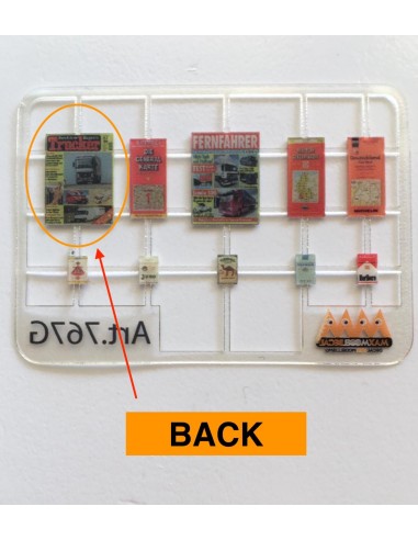 Accessori cabina camion Germania 1:24 - 3D - M767G retro