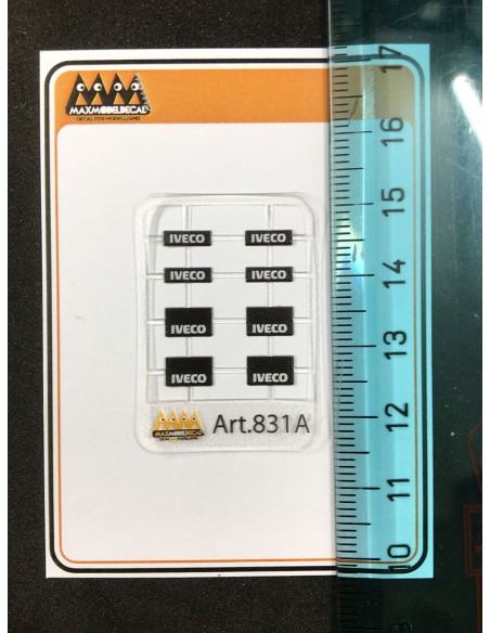 Mudflaps Iveco piccoli da motrice - 3D - M831A