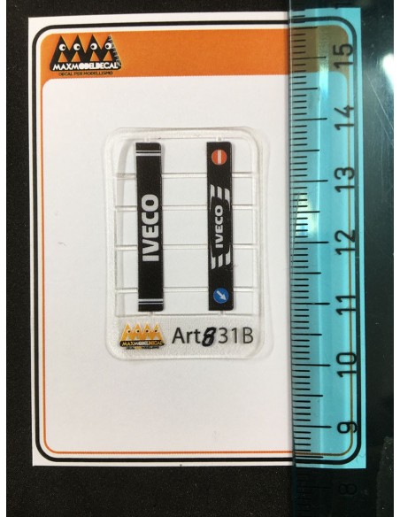 Mudflaps Iveco lunghi per rimorchio - 3D - M831B